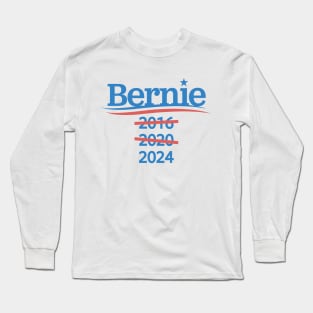 Bernie 2̶0̶1̶6̶ ̶2̶0̶2̶0̶ 2024 Long Sleeve T-Shirt